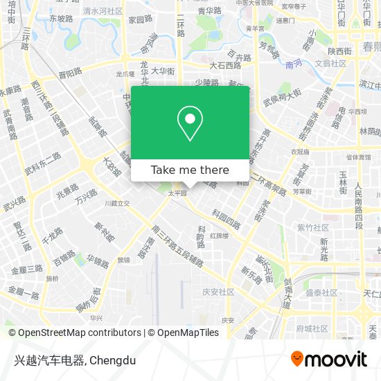 兴越汽车电器 map