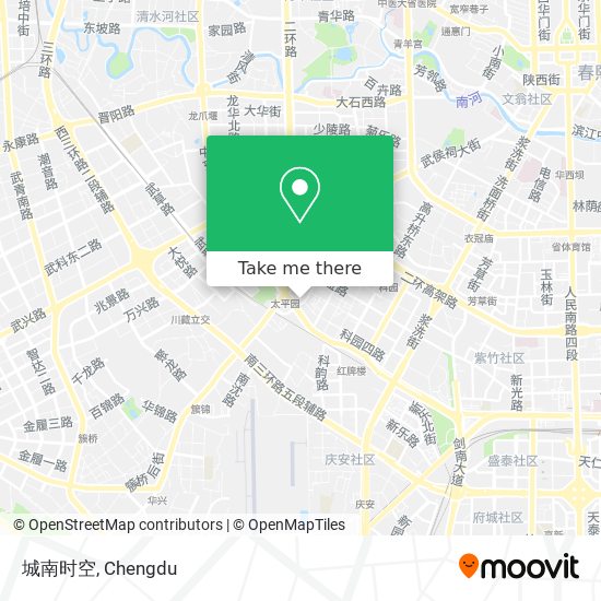 城南时空 map