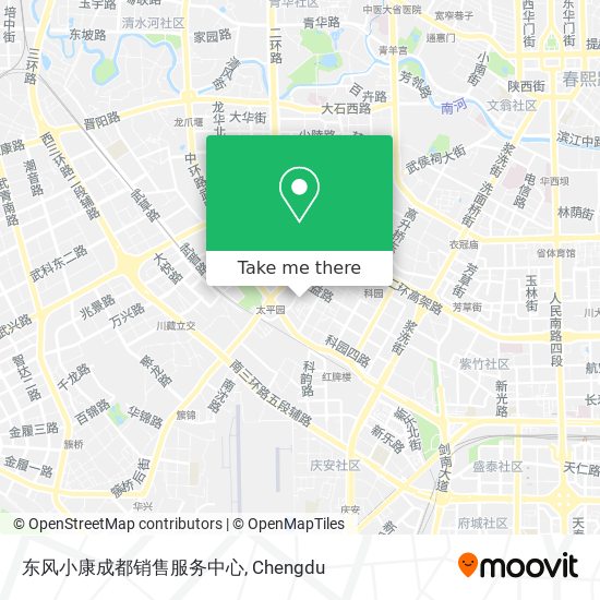 东风小康成都销售服务中心 map
