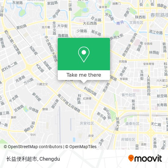长益便利超市 map