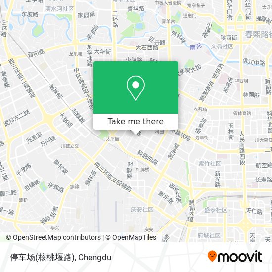 停车场(核桃堰路) map