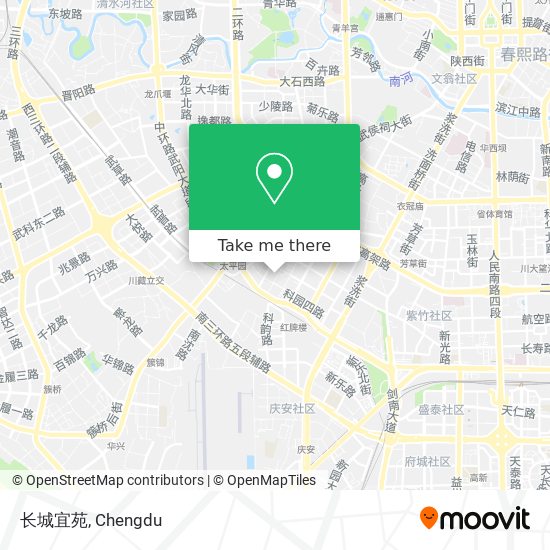 长城宜苑 map
