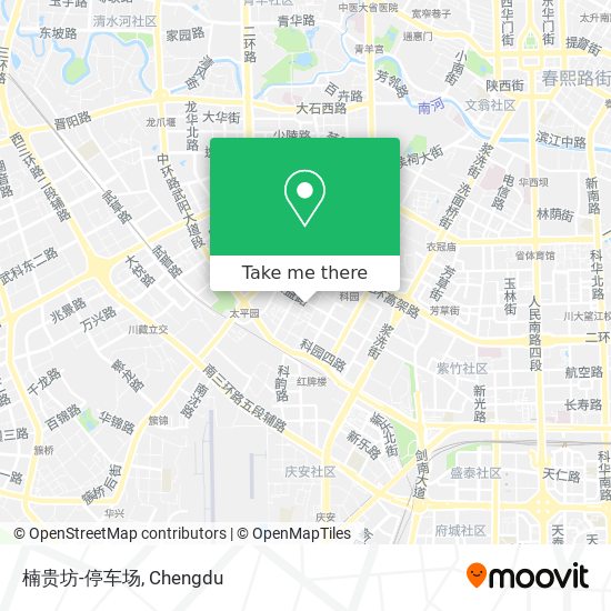 楠贵坊-停车场 map