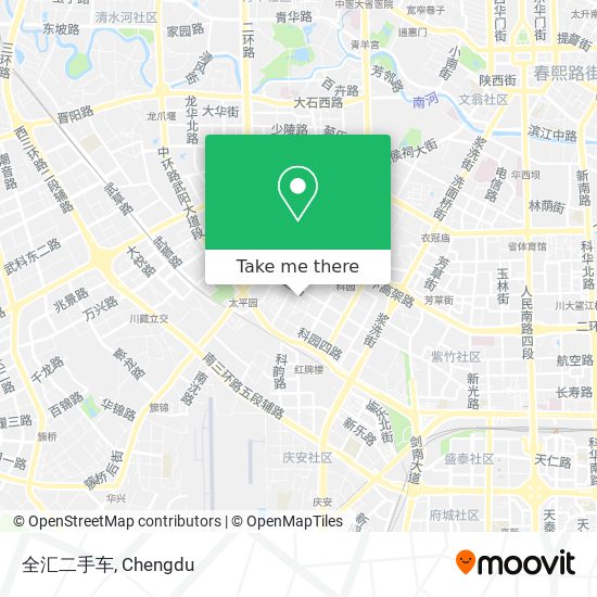 全汇二手车 map