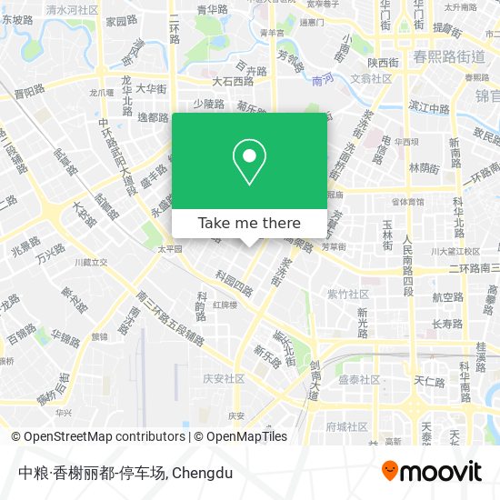 中粮·香榭丽都-停车场 map