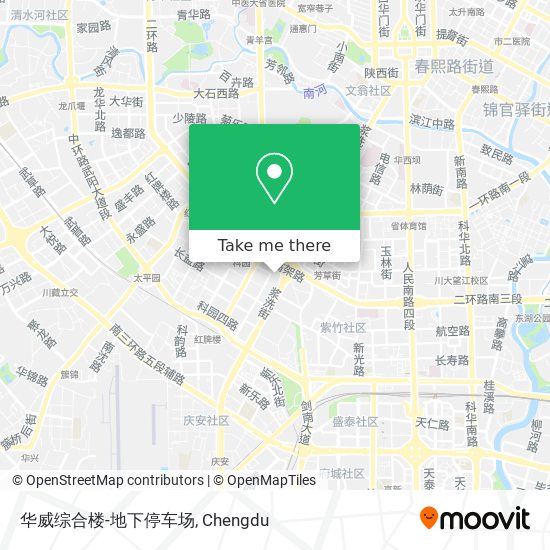 华威综合楼-地下停车场 map