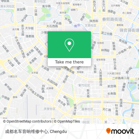 成都名车音响维修中心 map
