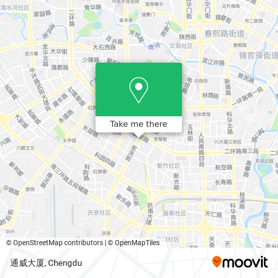 通威大厦 map