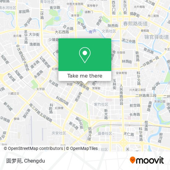 圆梦苑 map