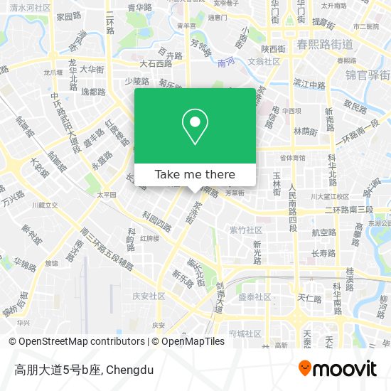 高朋大道5号b座 map