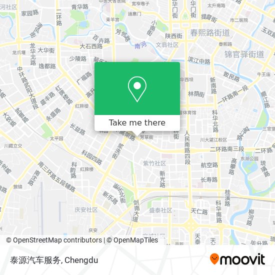 泰源汽车服务 map