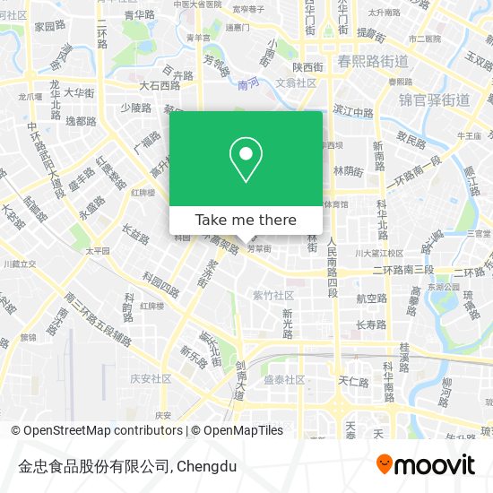 金忠食品股份有限公司 map