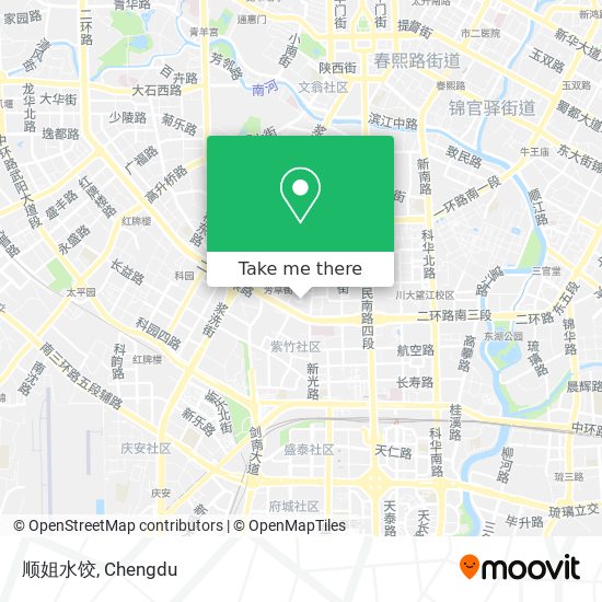 顺姐水饺 map