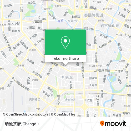 瑞池茶府 map