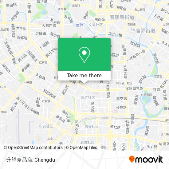 升望食品店 map