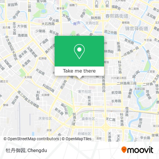 牡丹御园 map