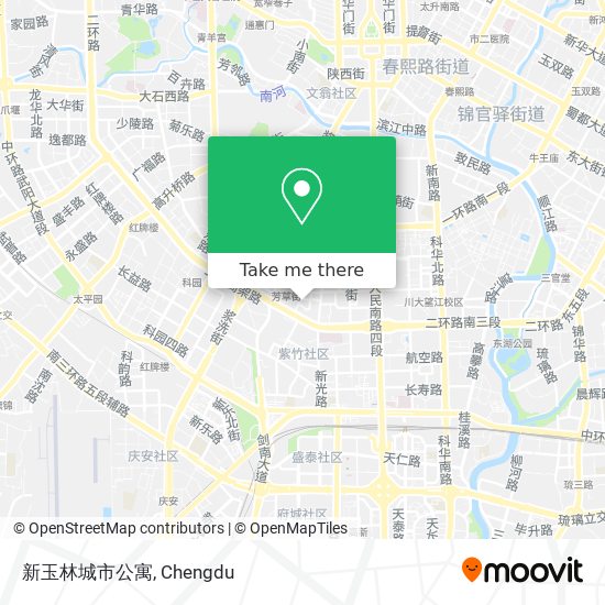 新玉林城市公寓 map