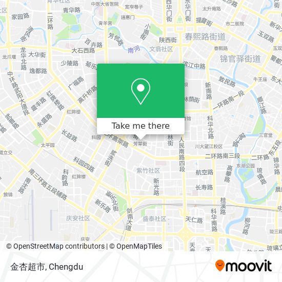 金杏超市 map