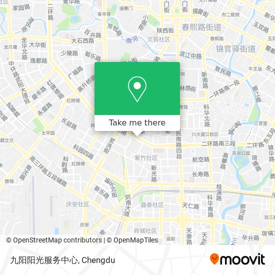 九阳阳光服务中心 map