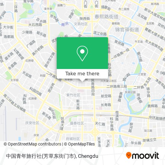 中国青年旅行社(芳草东街门市) map