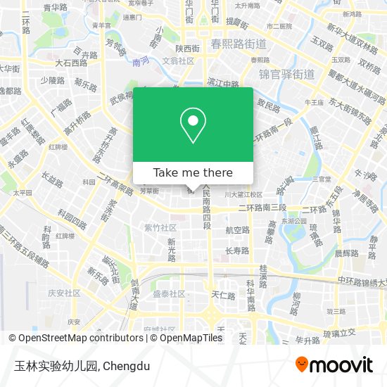 玉林实验幼儿园 map