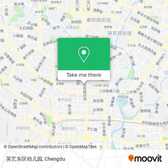 英艺东区幼儿园 map
