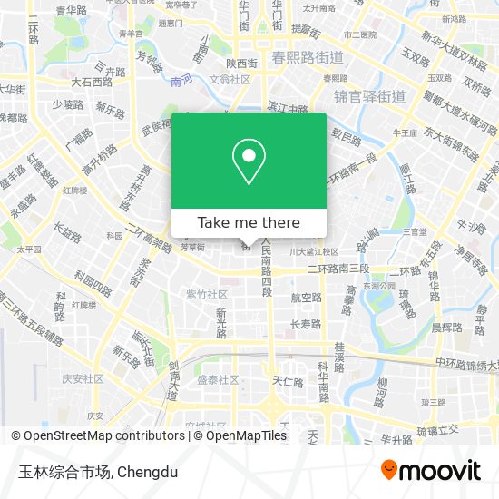 玉林综合市场 map