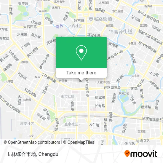 玉林综合市场 map