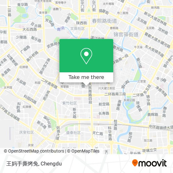 王妈手撕烤兔 map