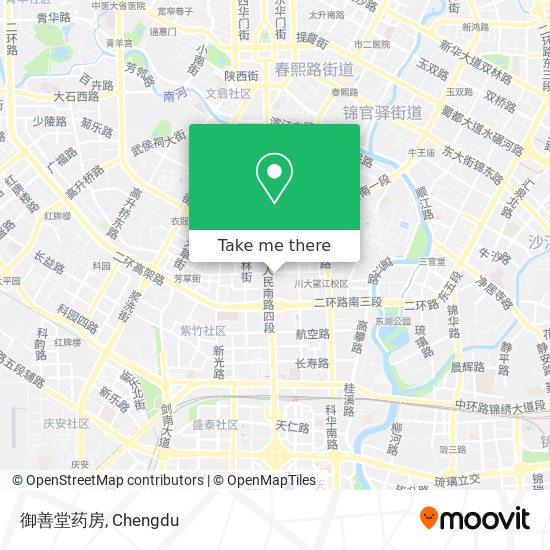 御善堂药房 map