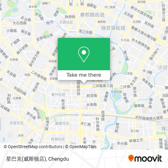 星巴克(威斯顿店) map