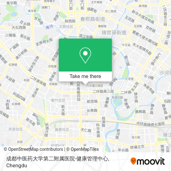 成都中医药大学第二附属医院-健康管理中心 map
