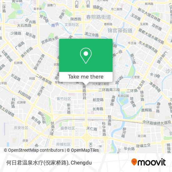 何日君温泉水疗(倪家桥路) map