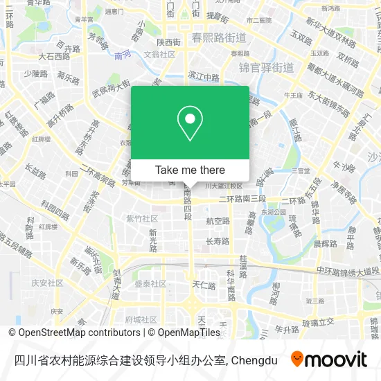四川省农村能源综合建设领导小组办公室 map