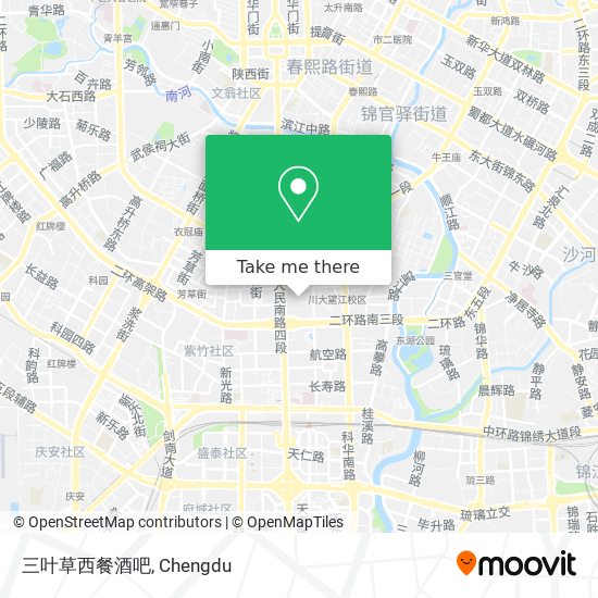 三叶草西餐酒吧 map