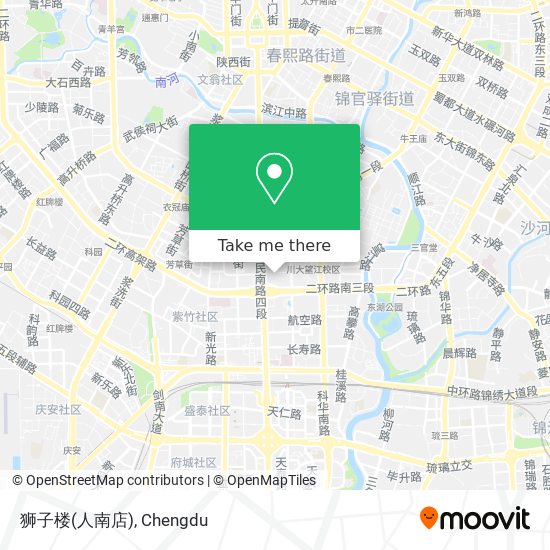 狮子楼(人南店) map