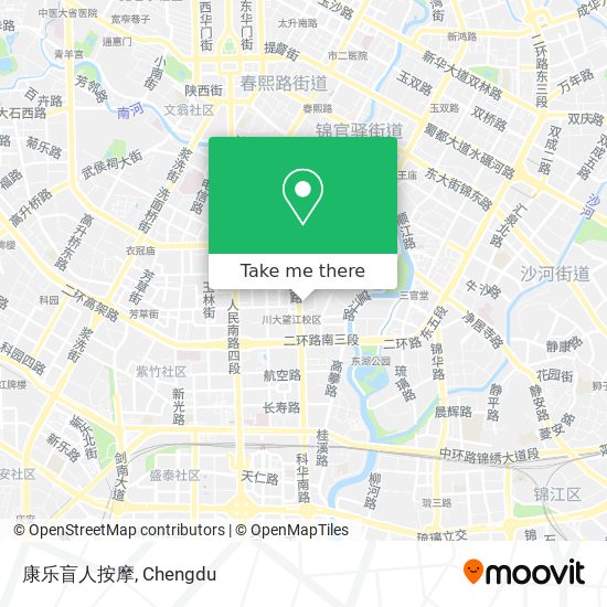康乐盲人按摩 map