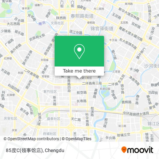 85度C(领事馆店) map