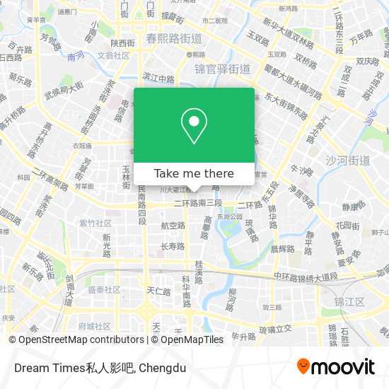 Dream Times私人影吧 map
