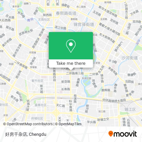 好房干杂店 map