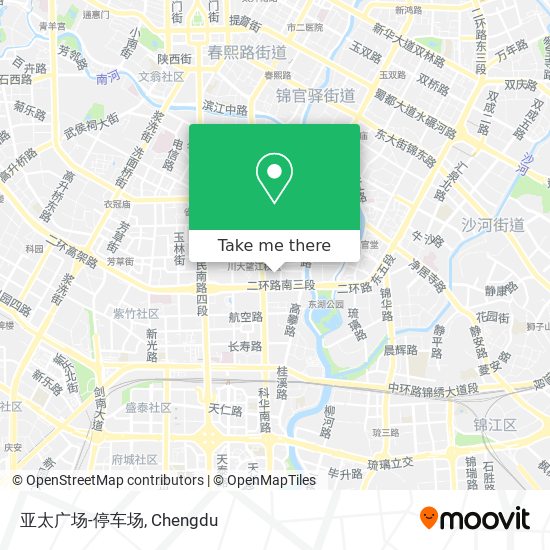 亚太广场-停车场 map