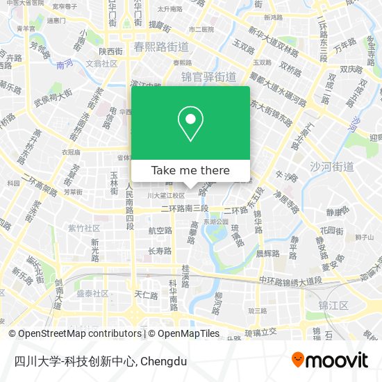 四川大学-科技创新中心 map