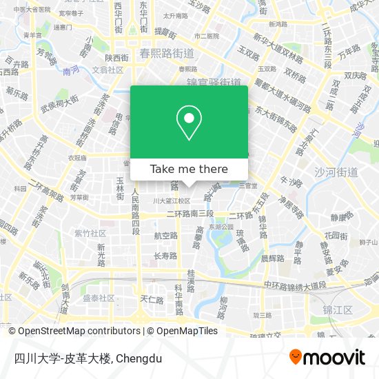 四川大学-皮革大楼 map