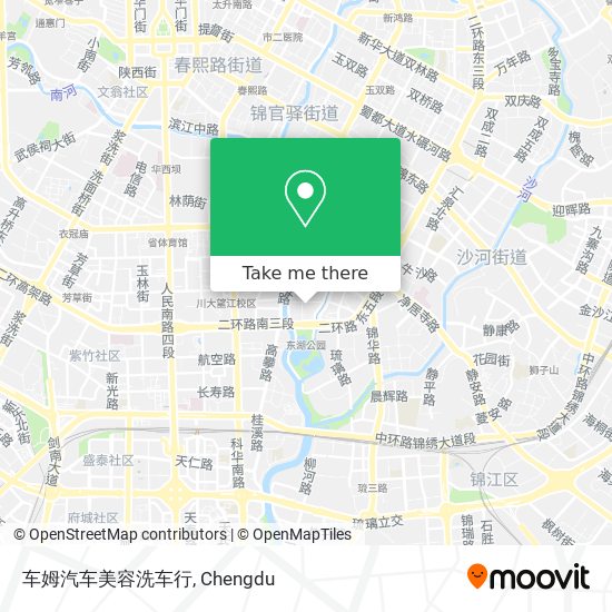 车姆汽车美容洗车行 map