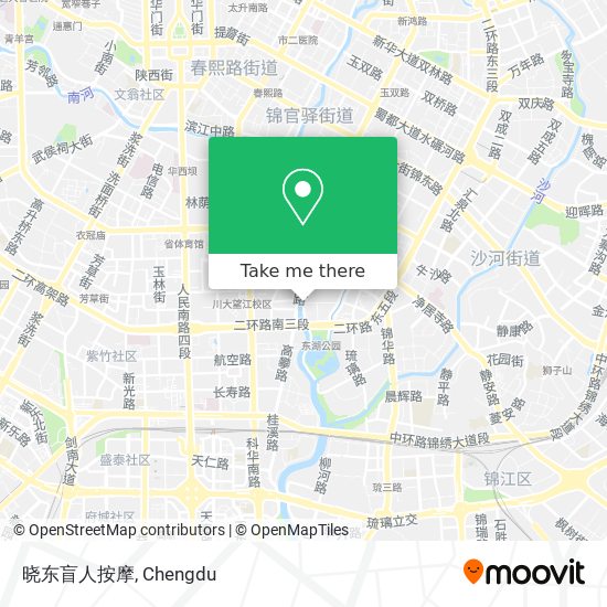 晓东盲人按摩 map