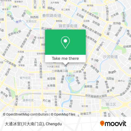 大通冰室(川大南门店) map