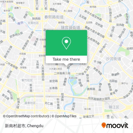新南村超市 map