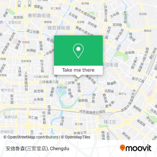 安德鲁森(三官堂店) map