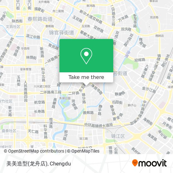 美美造型(龙舟店) map