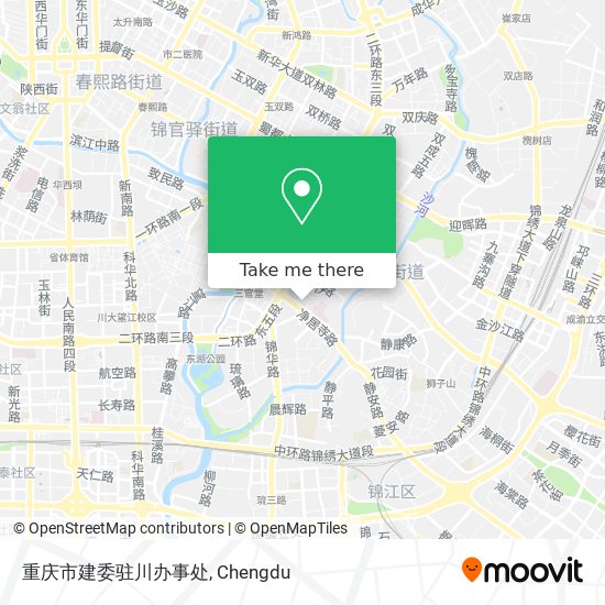 重庆市建委驻川办事处 map